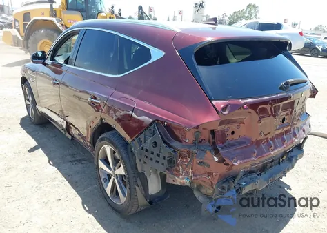 2021 Genesis Gv80 3.5T Awd Advanced z USA, uszkodzony, nr VIN KMUHCESC6MU053781